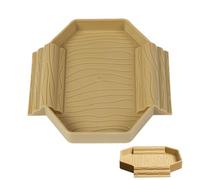 Tortoise Water Dish, Decorative Reptile Feeding Dish, Turtle Bath Tub with Ramp, Durable Tank Accessory for Tortoise, Snake, Gecko, Frog, Hermit Crab, Aquarium, Terrarium, Home, Pet Care
