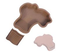 Tortoise Water Dish, Features Smooth Rounded Edges to Prevent Bumps, Is Lightweight for Easy Cleaning and Moving, and Has a Detachable External Ramp for Modular Configuration