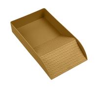 Tortoise Water Dish Reptile Soaking Tray with Ramp