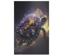 Tortoise Wooden Puzzles for Adults,1000 Piece,Jigsaw Puzzle for Teens Brain Challenge （78×53cm）