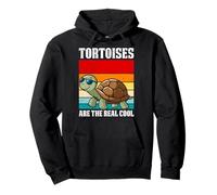TORTOISES ARE THE REAL COOL Funny Tortoise Lovers Pullover Hoodie
