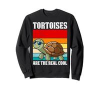 TORTOISES ARE THE REAL COOL Funny Tortoise Lovers Sweatshirt