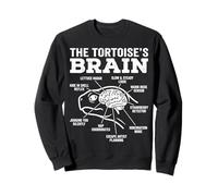 Tortoise's Brain, Funny Tortoise Sweatshirt