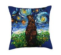 Tortoiseshell Cat Starry Night Splash Version Cushion Cover Abstract Throw Pillow Case Luxury Pillowcase 45X45Cm Cushion Case For Sofa Chair Garden Office