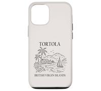 Tortola British Virgin Islands Minimalist Travel Souvenir Case for iPhone 12/12 Pro