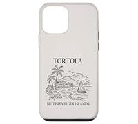 Tortola British Virgin Islands Minimalist Travel Souvenir Case for iPhone 12 mini
