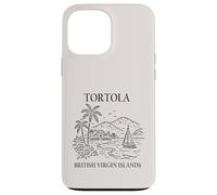 Tortola British Virgin Islands Minimalist Travel Souvenir Case for iPhone 13 Pro Max
