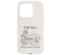Tortola British Virgin Islands Minimalist Travel Souvenir Case for iPhone 15 Pro