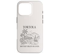 Tortola British Virgin Islands Minimalist Travel Souvenir Case for iPhone 16 Pro