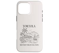 Tortola British Virgin Islands Minimalist Travel Souvenir Case for iPhone 16 Pro Max