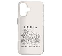Tortola British Virgin Islands Minimalist Travel Souvenir Case for iPhone 17