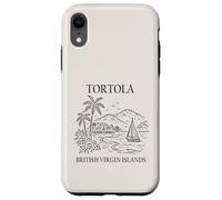 Tortola British Virgin Islands Minimalist Travel Souvenir Case for iPhone XR