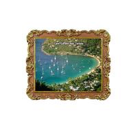 Tortola British Virgin Islands UK Refrigerator Magnet 3D Travel Souvenir Fridge Decoration Magnetic Sticker Craft Collection