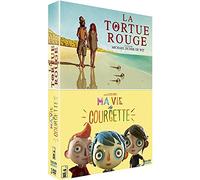 Tortue rouge (la) + ma vie de courgette - dvd