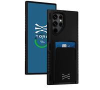 TORU MX PRO for Galaxy S22 Ultra Magnetic Wallet Case with Removable Credit Card Holder - Magsafe Compatible, Scratch Resistant Minimalist Wallet Case - Premium All Around Protection - Black