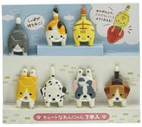 Torune Food Picks Bento Lunch Box, Cats, Assorted