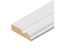 Torus Architrave White Primed Pine Door Mouldings Moulds (20, 210cm)