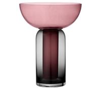 TORUS Vase H33 Black/ Rose