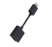 Torveen HDMI Male to Female Extension Cable, HDMI Adapter Compatible with Fire TV, Roku, Blu-Ray Players, PS4, and More (Black)