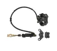 Torvex Brake Master Cylinder Assembly, Rear Caliper with 2 Brake Pads Replacement Compatible with Boulder B1 50-125cc ATV
