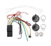 Torvex Car Immobilizer, 2.4GHz Wireless Engine Lock Keyless Entry Alarm System with Anti Hijacking Security for 12V Vehicles