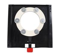 Torvex Car Seat Base, Swivel Plate Rotating Seat Bracket Compatible with Commercial Vehicle RV 360 Degree Car Chair Swivel