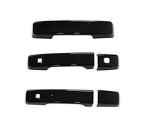Torvex Door Handle Covers, 5pcs ABS Exterior Handle Trim Outside Handle Caps Compatible with 90 2020-2021 (Piano Black)