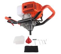 Torvex Earth Auger, Gas Powered Post Hole Digger Borer Ground Drill 7500RPM for Fence Posts, Tree Planting and Soil Digging