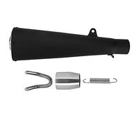 Torvex Exhaust Tip, Tailpipe Muffler Compatible with Kawasaki ZX14 2006-2011, 51mm Stainless Steel Exhaust Replacement, Matte Black Motorcycle Exhaust
