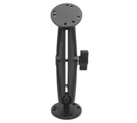 Torvex Fish Finder Mount, 17cm Aluminium Alloy Marine Electronics Bracket and Boat GPS Holder with 1 Inch Ball Head Compatible with T-Bolt Kits for Console Display Installation