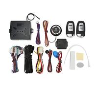 Torvex Keyless Entry System, 12V Remote Central Locking Kit Keyless Access Controller, LED Warning Light, Identity Recognition for Car Auto