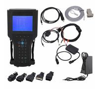 Torvex OBD2 Scanner, Diagnostic Scan Tool OBDII Code Reader with TIS2000 Software RS232 RS485 Port for Engine ECU Fault Diagnosis (German QWETZ Layout)