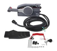 Torvex Remote Control Box, Outboard Engine Side Mount Compatible with 10 Pin 703-48205-16, Boat Throttle Control, Shift Control Assembly, Marine Engine Control Kit