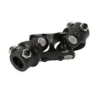 Torvex Steering U Joint, Double 3 4in DD Shaft Coupler Universal Joint 5.2in Length for Intermediate Steering Column Linkage
