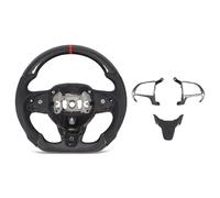 Torvex Steering Wheel, Carbon Fiber Wheel Rim Racing Wheel with Button Trims Compatible with 300 Limited 300S 2015-2023