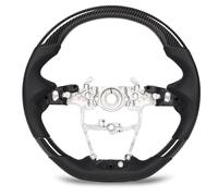 Torvex Steering Wheel, Hydro Dip Wheel Rim Perforated Leather Black Stitching Compatible with XP210 2021+ Replacement (Carbon Fiber Style)