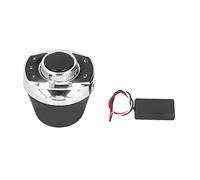 Torvex Steering Wheel Remote, Universal Wireless Control Button Cup Shape Backlit Audio Switch for Car Stereo Navigation System