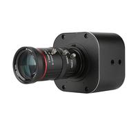 Torvex USB Camera, 8 MP 4K Webcam and Mini PC Video Camera with 10X Optical Zoom, 5-50 mm Varifocal Lens, Dual Microphones and 1920 x 1080 at 60 fps for Video Conferencing