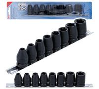 Torx impact sockets E10-E24, 1/2, 8-piece set, BGS-Germany