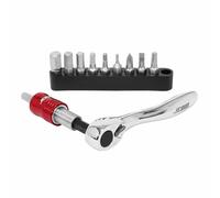 Torx key t25 - t30 with screwdriver and allen sockets (6 bits from 2 to 8mm diam