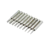 Torx Micro Bit RLECS 10PCS 28mm Length Torx Bits Set,T1 T2 T3 T4 T5,T6,T7,T8,T9,T10 Screwdriver Bit Set
