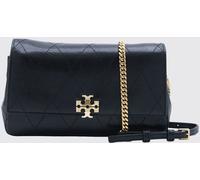 TORY BURCH Charlie Quilted Leather Mini Crossbody Bag with Double T Logo