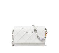 Tory Burch Fleming charm chain crossbody - White One Size
