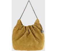 TORY BURCH Fleming Quilted Calfskin Leather Mini Bag with Double T Logo - Size: OS - female