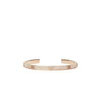 Tory Burch Icon pavé cuff bracelet - Gold S-M