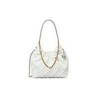 Tory Burch mini Fleming Distressed tote bag - White One Size
