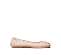 Tory Burch Minnie Travel leather ballerina shoes - Pink 9-10