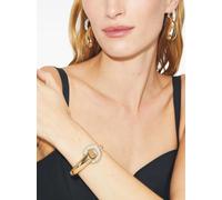 Tory Burch pave-set buckle bracelet - Gold One Size