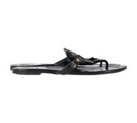 Tory Burch Preloved Miller Soft Sandals In Black Leather Black
