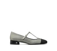 Tory Burch rhinestone embellished ballerina shoes - Grey 6-6.5-7-10